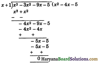 HBSE 9th Class Maths Solutions Chapter 2 Polynomials Ex 2.4 - 2