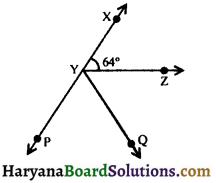 HBSE 9th Class Maths Solutions Chapter 6 Lines and Angles Ex 6.1 - 6