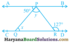 HBSE 9th Class Maths Solutions Chapter 6 Lines and Angles Ex 6.2 - 6