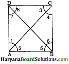 HBSE 9th Class Maths Solutions Chapter 8 Quadrilaterals Ex 8.1 - 6