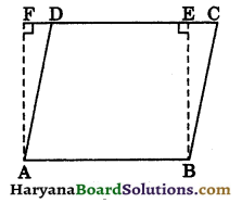HBSE 9th Class Maths Solutions Chapter 9 Areas of Parallelograms and Triangles Ex 9.4 1