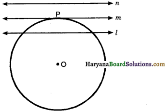 Haryana Board 10th Class Maths Solutions Chapter 10 Circles Ex 10.1 2