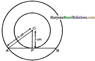 Haryana Board 10th Class Maths Solutions Chapter 10 Circles Ex 10.2 7