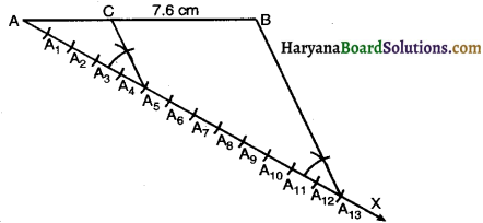 Haryana Board 10th Class Maths Solutions Chapter 11 Constructions Ex 11.1 1