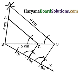 Haryana Board 10th Class Maths Solutions Chapter 11 Constructions Ex 11.1 2
