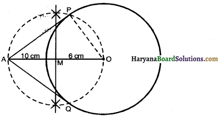 Haryana Board 10th Class Maths Solutions Chapter 11 Constructions Ex 11.2 1