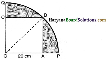 Haryana Board 10th Class Maths Solutions Chapter 12 Areas Related to Circles Ex 12.2 14