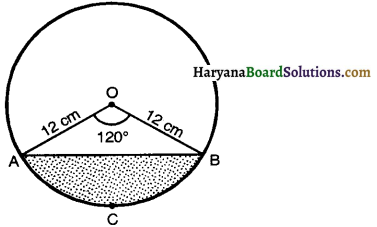 Haryana Board 10th Class Maths Solutions Chapter 12 Areas Related to Circles Ex 12.2 5