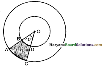 Haryana Board 10th Class Maths Solutions Chapter 12 Areas Related to Circles Ex 12.3 1