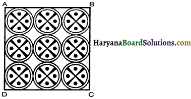Haryana Board 10th Class Maths Solutions Chapter 12 Areas Related to Circles Ex 12.3 12