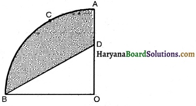 Haryana Board 10th Class Maths Solutions Chapter 12 Areas Related to Circles Ex 12.3 13