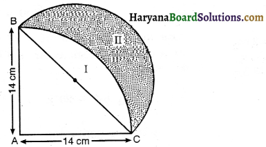 Haryana Board 10th Class Maths Solutions Chapter 12 Areas Related to Circles Ex 12.3 16