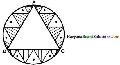 Haryana Board 10th Class Maths Solutions Chapter 12 Areas Related to Circles Ex 12.3 5