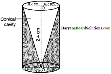 Haryana Board 10th Class Maths Solutions Chapter 13 Surface Areas and Volumes Ex 13.1 8
