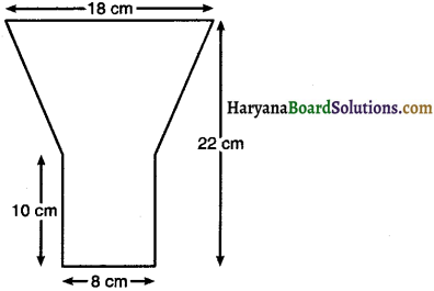 Haryana Board 10th Class Maths Solutions Chapter 13 Surface Areas and Volumes Ex 13.5 2