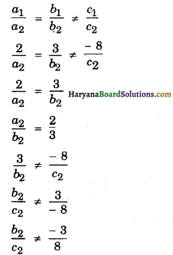 Haryana Board 10th Class Maths Solutions Chapter 3 Pair of Linear Equations in Two Variables Ex 3.2 17