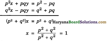 Haryana Board 10th Class Maths Solutions Chapter 3 Pair of Linear Equations in Two Variables Ex 3.7 10
