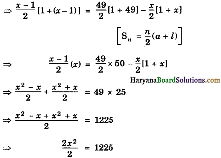 Haryana Board 10th Class Maths Solutions Chapter 5 Arithmetic Progressions Ex 5.4 2