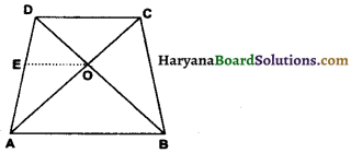 Haryana Board 10th Class Maths Solutions Chapter 6 Triangles Ex 6.2 10