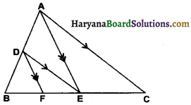 Haryana Board 10th Class Maths Solutions Chapter 6 Triangles Ex 6.2 5