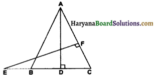 Haryana Board 10th Class Maths Solutions Chapter 6 Triangles Ex 6.3 10