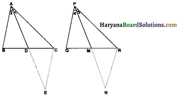 Haryana Board 10th Class Maths Solutions Chapter 6 Triangles Ex 6.3 14