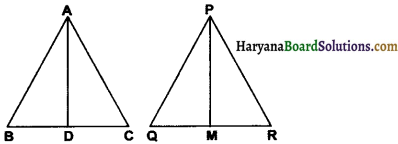 Haryana Board 10th Class Maths Solutions Chapter 6 Triangles Ex 6.3 16