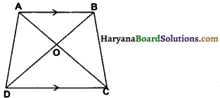 Haryana Board 10th Class Maths Solutions Chapter 6 Triangles Ex 6.3 3