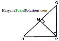Haryana Board 10th Class Maths Solutions Chapter 6 Triangles Ex 6.5 1