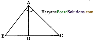 Haryana Board 10th Class Maths Solutions Chapter 6 Triangles Ex 6.6 10
