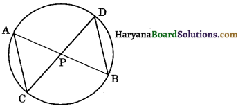 Haryana Board 10th Class Maths Solutions Chapter 6 Triangles Ex 6.6 8