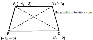 Haryana Board 10th Class Maths Solutions Chapter 7 Coordinate Geometry Ex 7.3 2