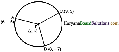 Haryana Board 10th Class Maths Solutions Chapter 7 Coordinate Geometry Ex 7.4 2
