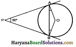 HBSE 10th Class Maths Important Questions Chapter 10 Circles - 13