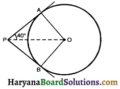 HBSE 10th Class Maths Important Questions Chapter 10 Circles - 20
