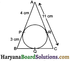 HBSE 10th Class Maths Important Questions Chapter 10 Circles - 4