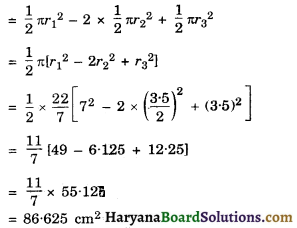 HBSE 10th Class Maths Important Questions Chapter 12 Areas related to Circles - 13