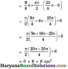 HBSE 10th Class Maths Important Questions Chapter 12 Areas related to Circles - 16