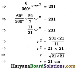 HBSE 10th Class Maths Important Questions Chapter 12 Areas related to Circles - 2