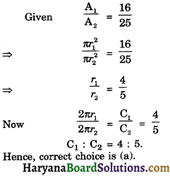 HBSE 10th Class Maths Important Questions Chapter 12 Areas related to Circles - 21