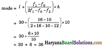 HBSE 10th Class Maths Important Questions Chapter 14 Statistics - 10