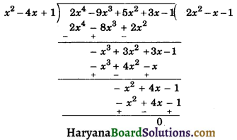 HBSE 10th Class Maths Important Questions Chapter 2 Polynomials - 4