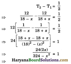 HBSE 10th Class Maths Important Questions Chapter 4 Quadratic Equations - 5