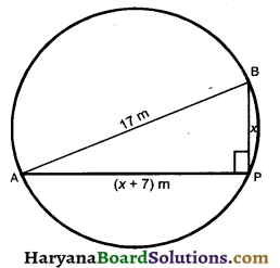 HBSE 10th Class Maths Important Questions Chapter 4 Quadratic Equations - 7