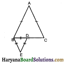 HBSE 10th Class Maths Important Questions Chapter 6 Triangles - 10