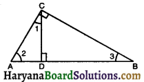 HBSE 10th Class Maths Important Questions Chapter 6 Triangles - 15