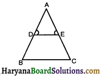 HBSE 10th Class Maths Important Questions Chapter 6 Triangles - 2