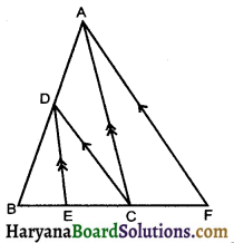 HBSE 10th Class Maths Important Questions Chapter 6 Triangles - 3