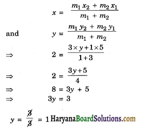 HBSE 10th Class Maths Important Questions Chapter 7 Coordinate Geometry - 19