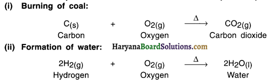 HBSE 10th Class Science Important Questions Chapter 1 Chemical Reactions and Equations 10